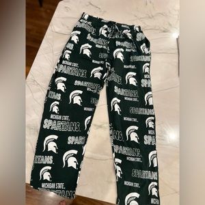 Michigan State men’s Pj pants by concepts sports Sz M